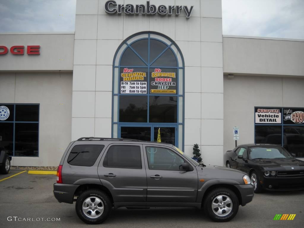 2003 Tribute ES-V6 4WD - Dark Titanium Gray Metallic / Dark Flint Gray photo #1