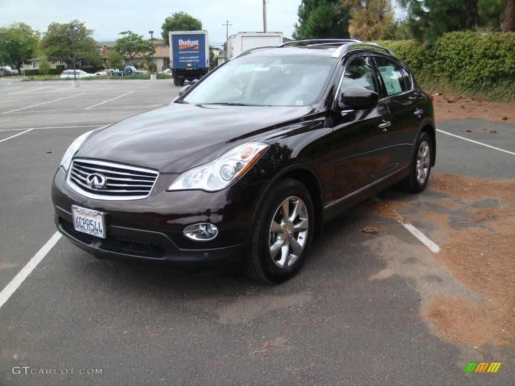 Dark Currant Red Infiniti EX