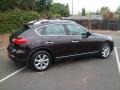 2008 Dark Currant Red Infiniti EX 35 Journey AWD  photo #7