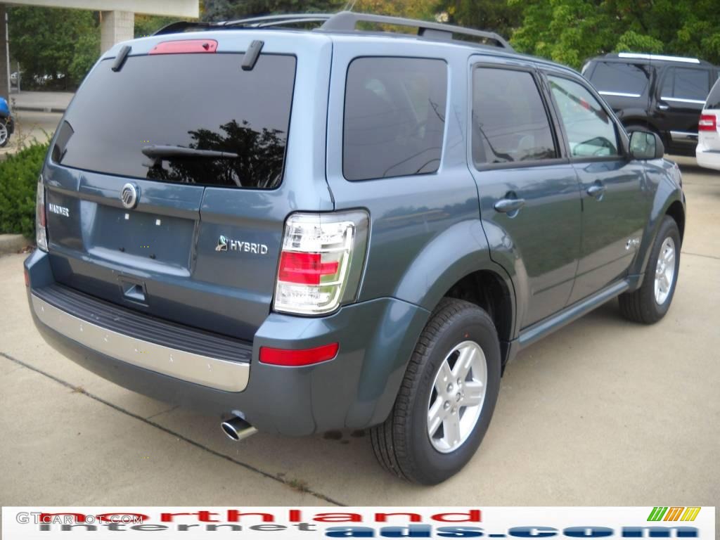 2010 Mariner Hybrid 4WD - Steel Blue Metallic / Stone photo #2