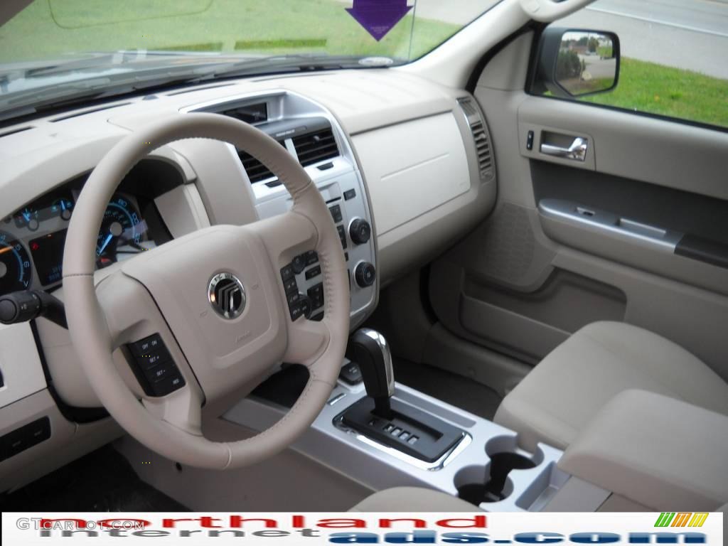 2010 Mariner Hybrid 4WD - Steel Blue Metallic / Stone photo #7