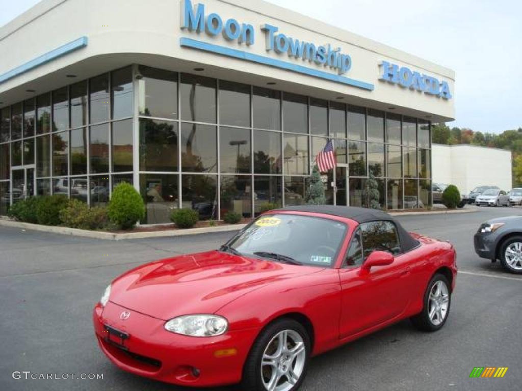 Classic Red Mazda MX-5 Miata