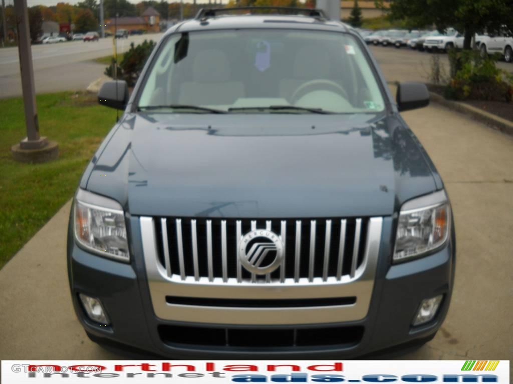 2010 Mariner Hybrid 4WD - Steel Blue Metallic / Stone photo #13