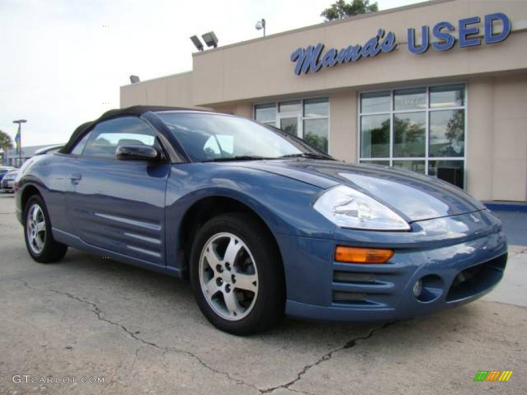 2003 Eclipse Spyder GS - Flash Blue Pearl / Midnight photo #2