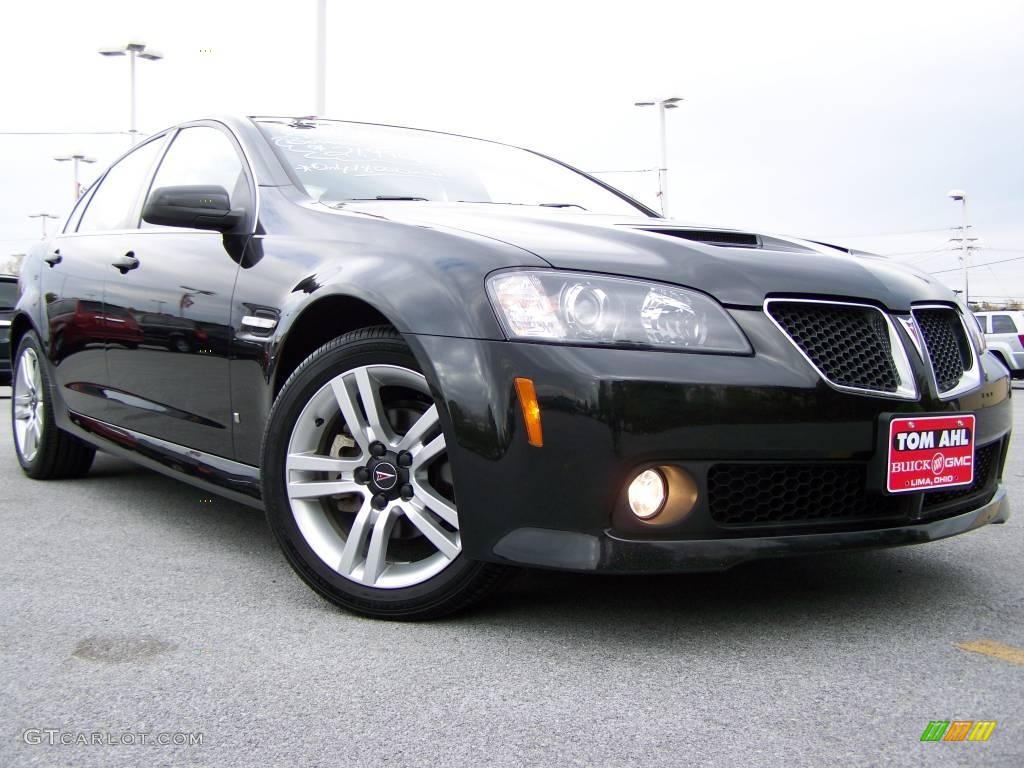 2009 G8 Sedan - Panther Black / Onyx photo #1