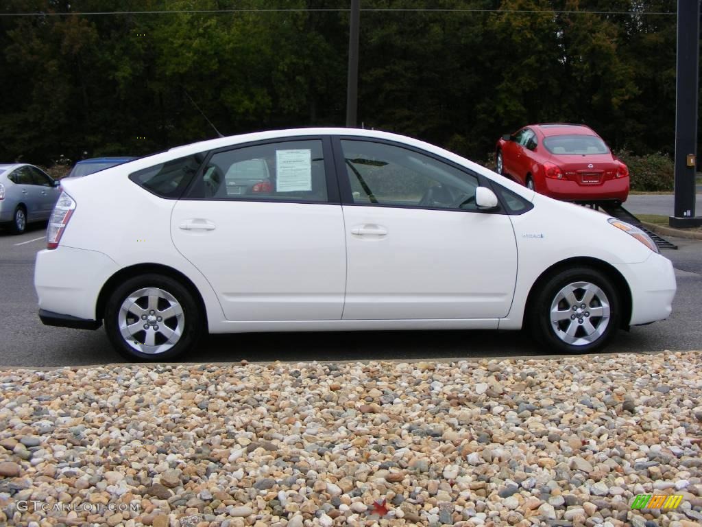 2009 Prius Hybrid - Super White / Dark Gray photo #15