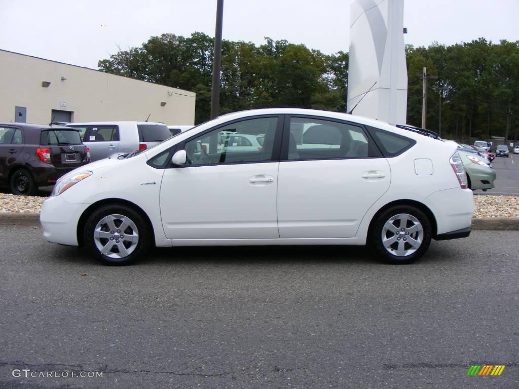 2009 Prius Hybrid - Super White / Dark Gray photo #17