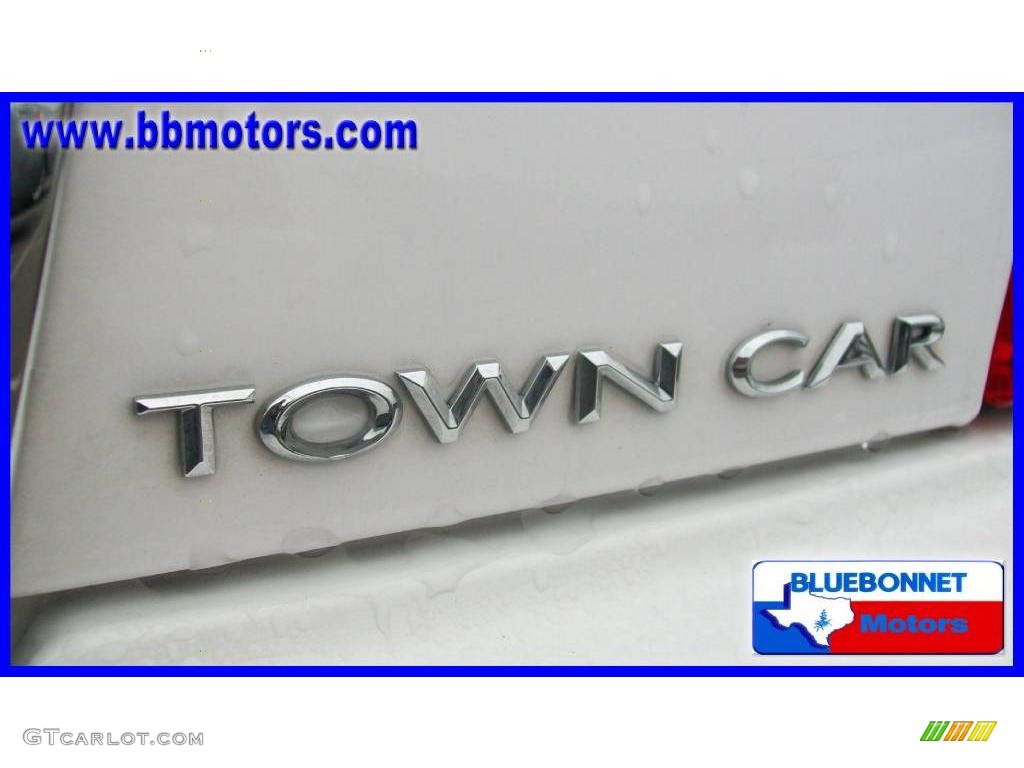 2009 Town Car Signature Limited - Vibrant White / Medium Light Stone photo #11