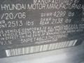 2007 Steel Gray Hyundai Sonata GLS  photo #14