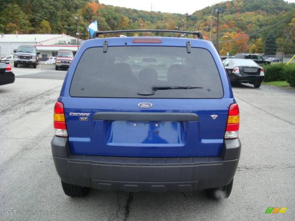 2006 Escape XLT V6 4WD - Sonic Blue Metallic / Medium/Dark Flint photo #3