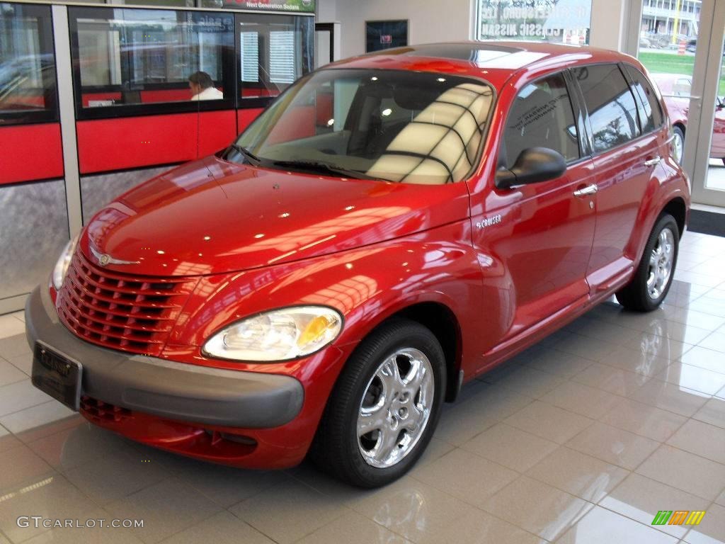 2001 PT Cruiser Limited - Inferno Red Pearl / Gray photo #1