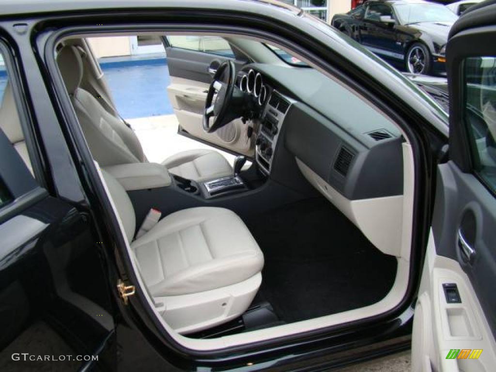 2006 Charger SXT - Brilliant Black Crystal Pearl / Dark Slate Gray/Light Graystone photo #11