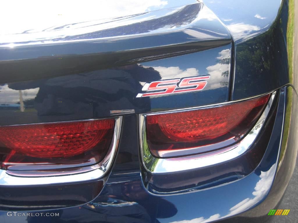 2010 Camaro SS Coupe - Imperial Blue Metallic / Gray photo #9
