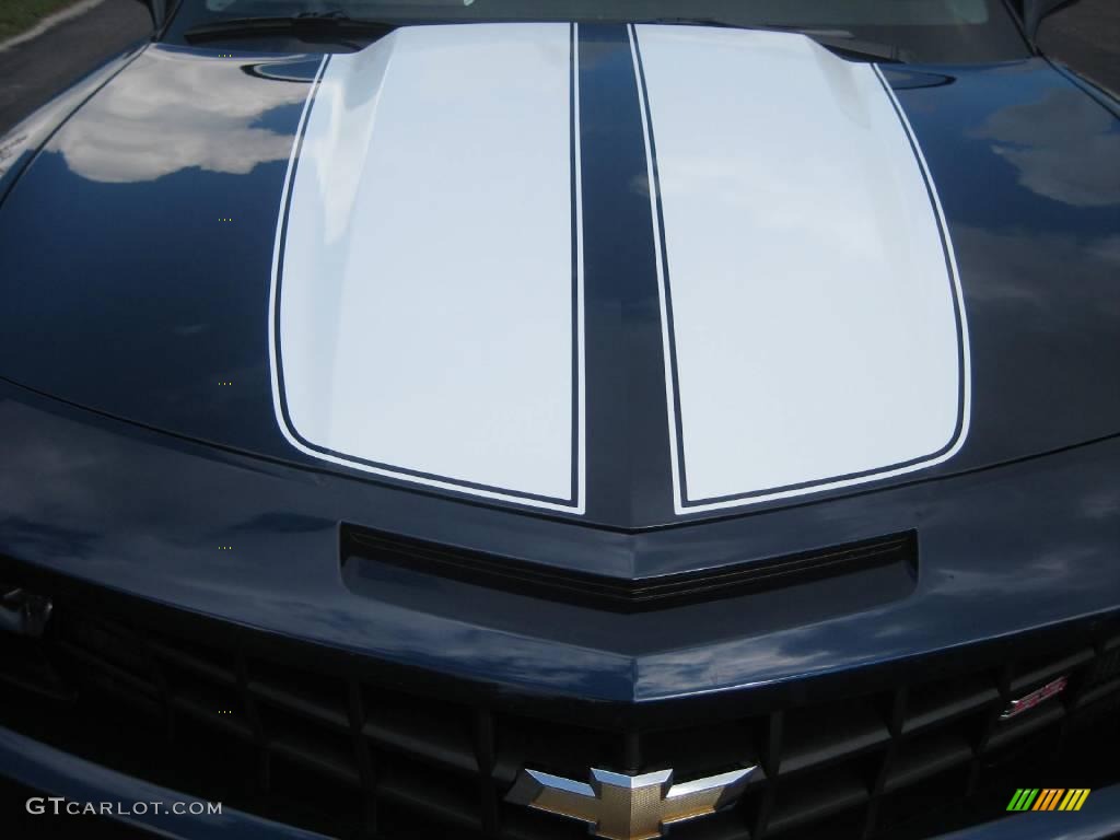 2010 Camaro SS Coupe - Imperial Blue Metallic / Gray photo #20