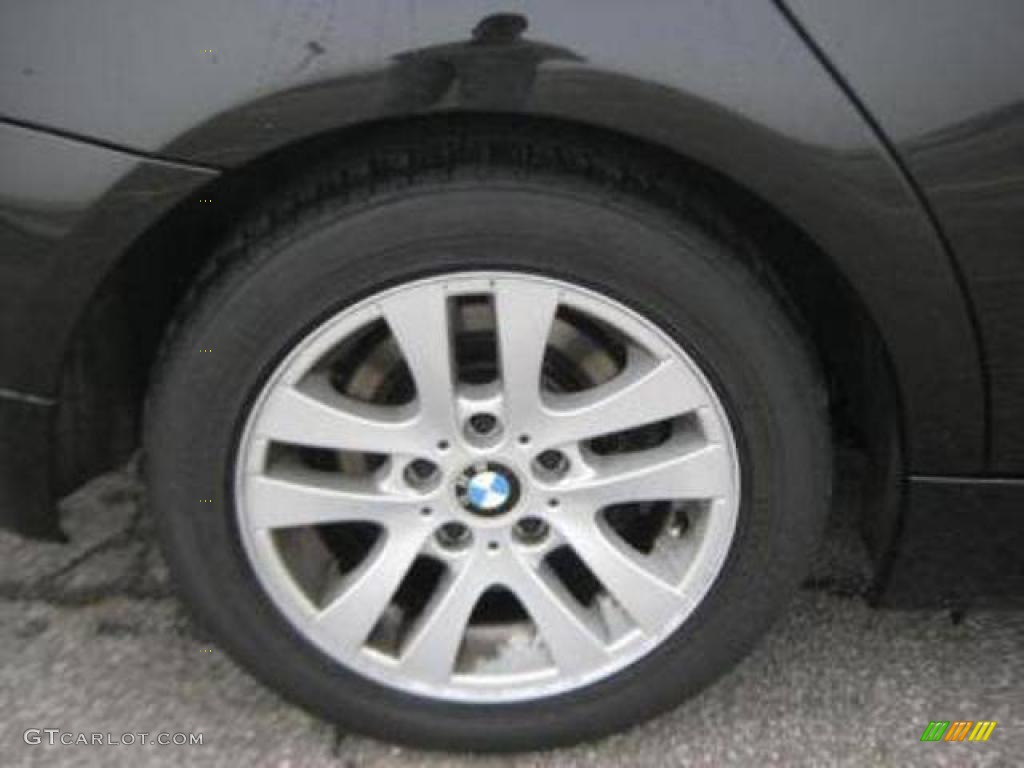 2006 3 Series 325xi Sedan - Jet Black / Beige photo #3