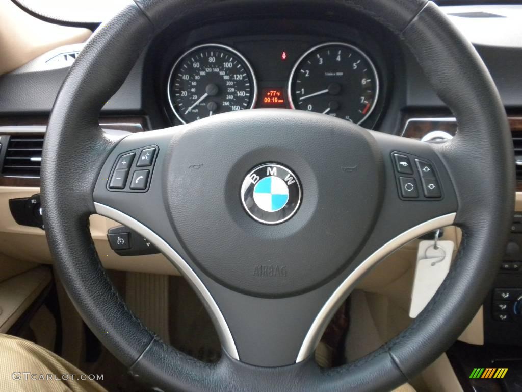 2007 3 Series 328i Sedan - Crimson Red / Beige Dakota Leather photo #14