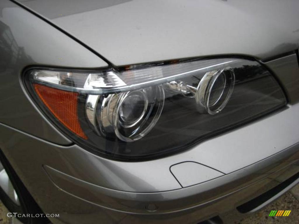 2007 7 Series 750Li Sedan - Sterling Grey Metallic / Black photo #11