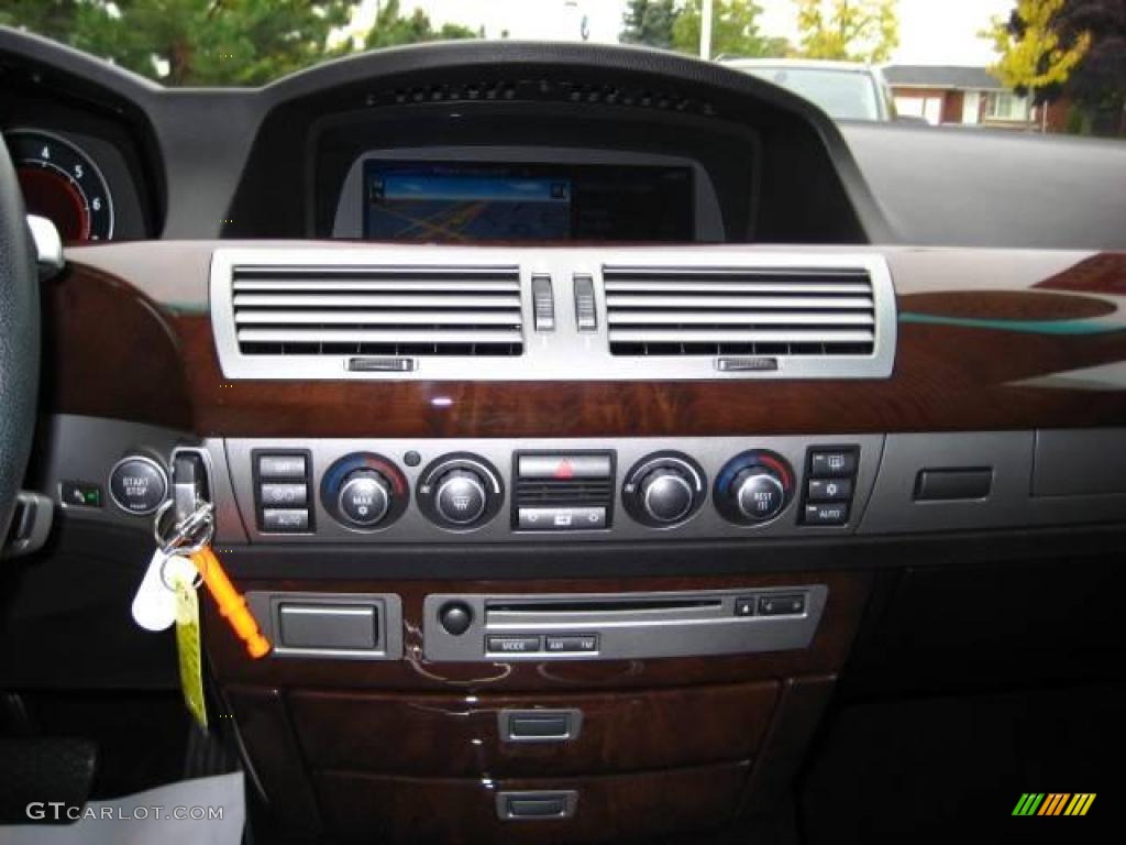 2007 7 Series 750Li Sedan - Sterling Grey Metallic / Black photo #23