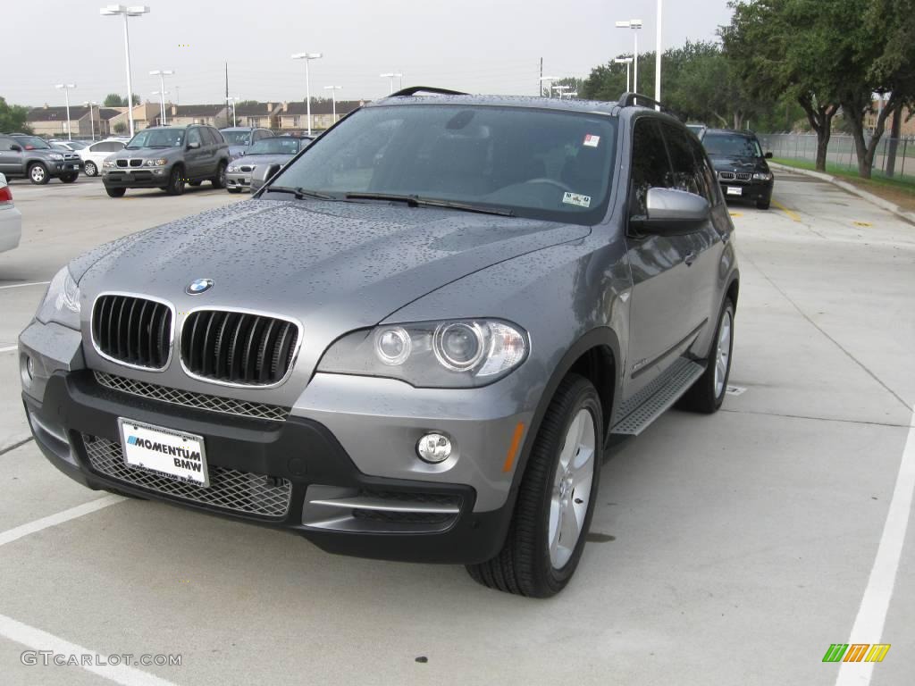 2009 X5 xDrive30i - Space Grey Metallic / Black photo #1