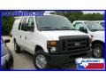 2010 Oxford White Ford E Series Van E250 XL Commericial  photo #3