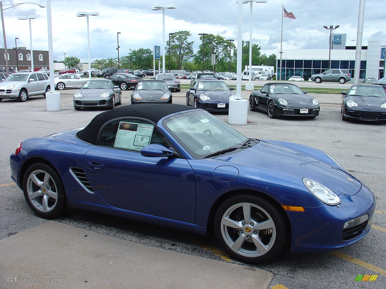 2008 Boxster  - Cobalt Blue Metallic / Black photo #4