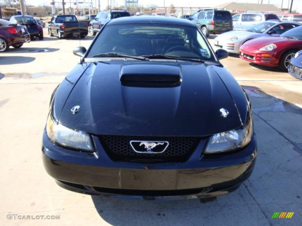 2003 Mustang GT Coupe - Black / Dark Charcoal photo #2