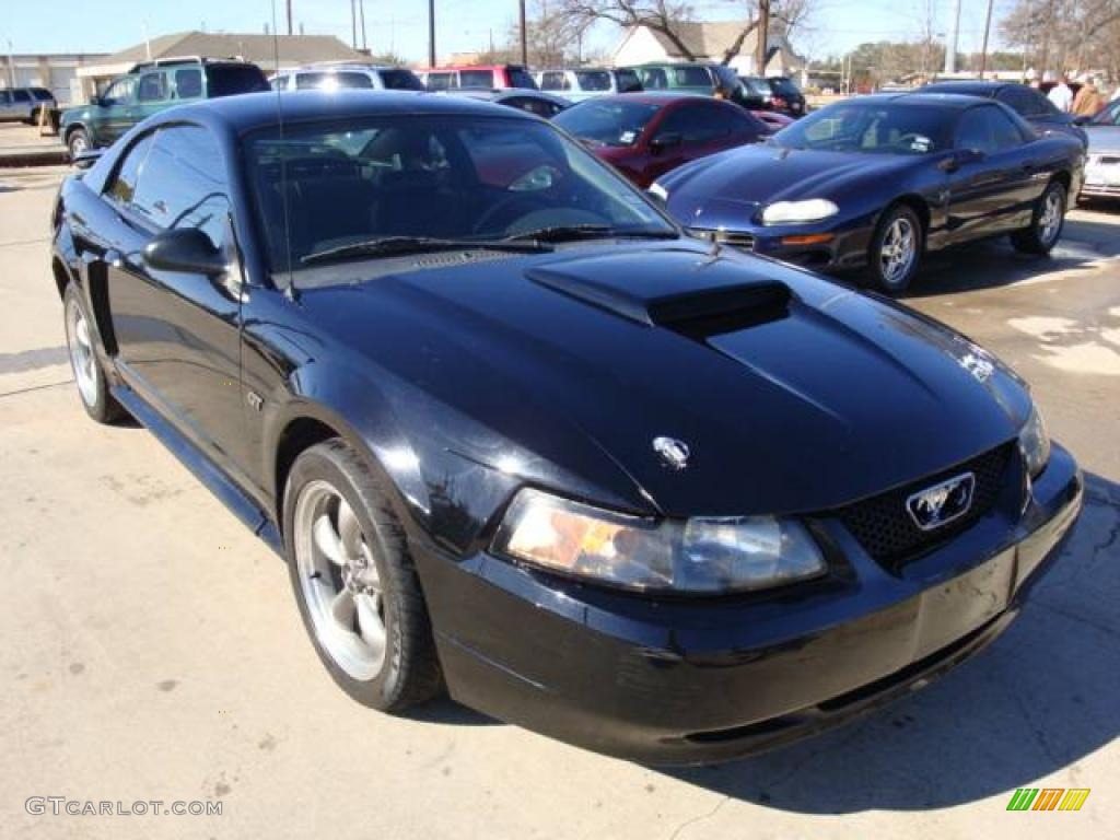 2003 Mustang GT Coupe - Black / Dark Charcoal photo #3