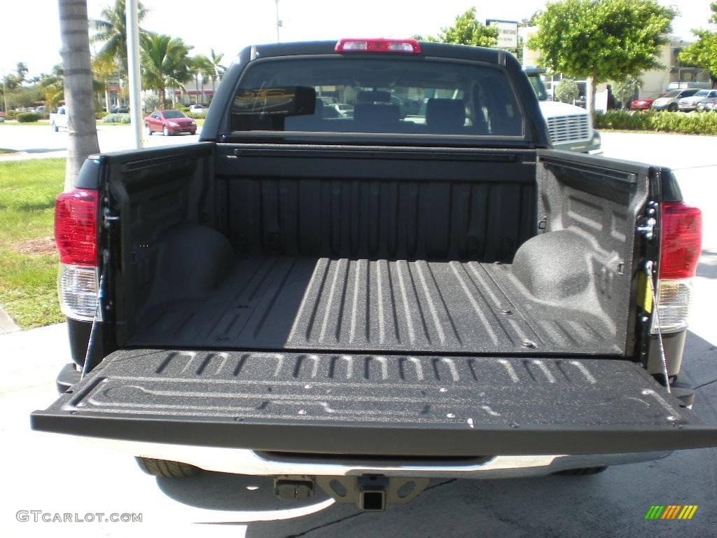 2010 Tundra Platinum CrewMax 4x4 - Black / Black photo #7