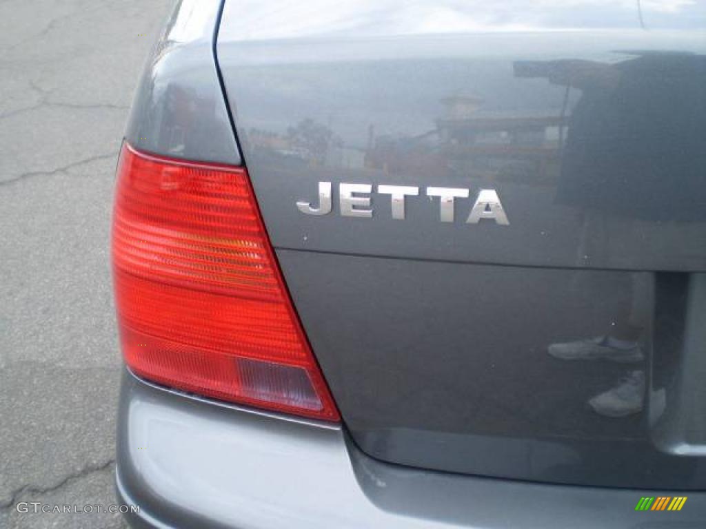 2003 Jetta GLS Sedan - Platinum Grey Metallic / Black photo #5
