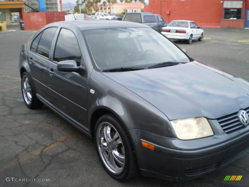 2003 Jetta GLS Sedan - Platinum Grey Metallic / Black photo #13