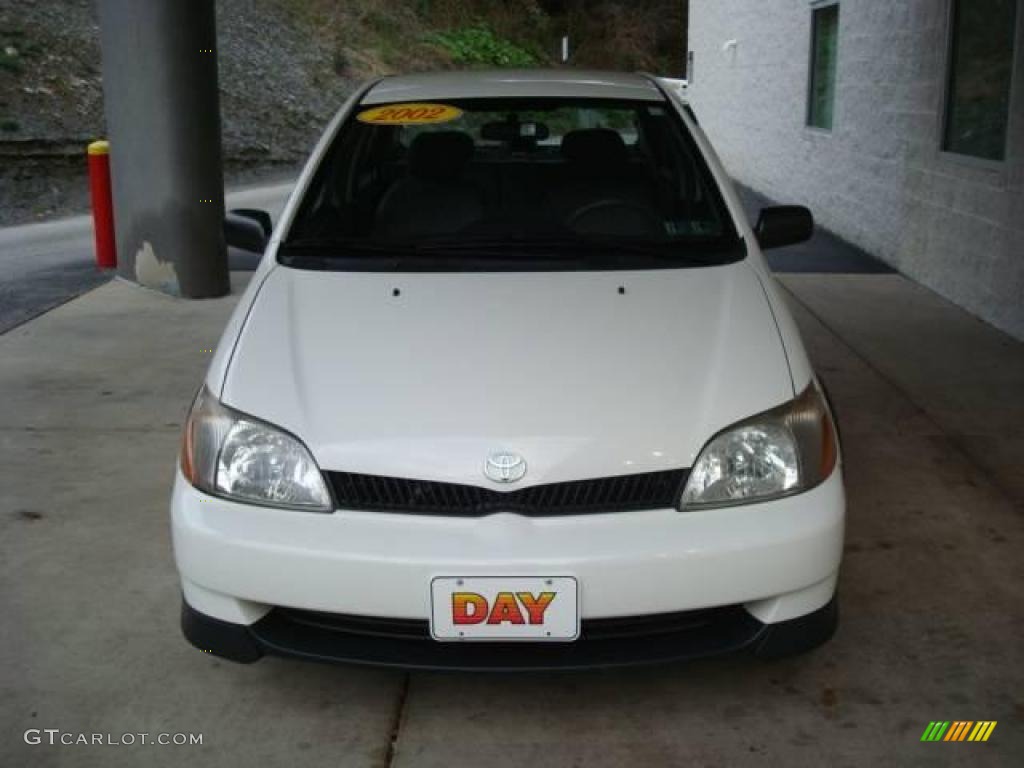 2002 ECHO Sedan - Polar White / Shadow Gray photo #6