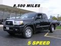 2008 Black Sand Pearl Toyota Tacoma Access Cab  photo #1