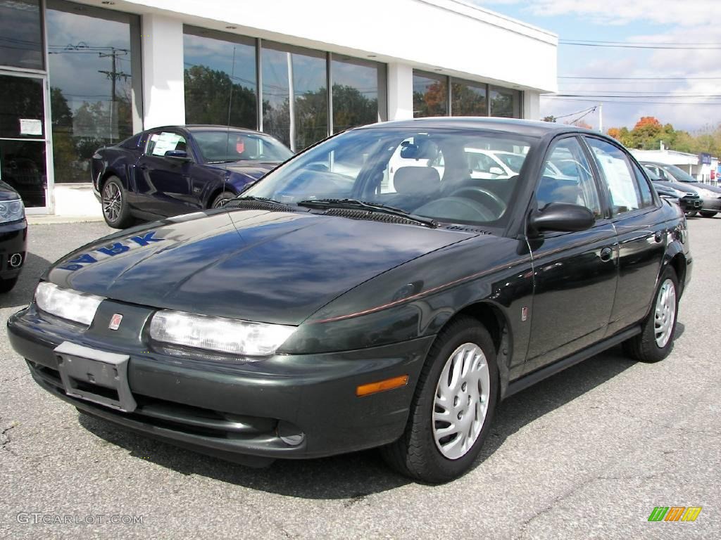 1999 S Series SL2 Sedan - Dark Green / Black photo #1