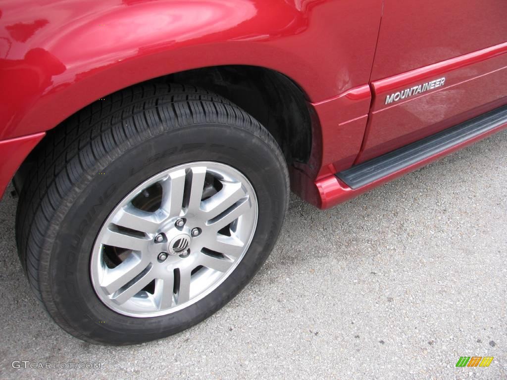 2007 Mountaineer Premier AWD - Vivid Red / Camel photo #3