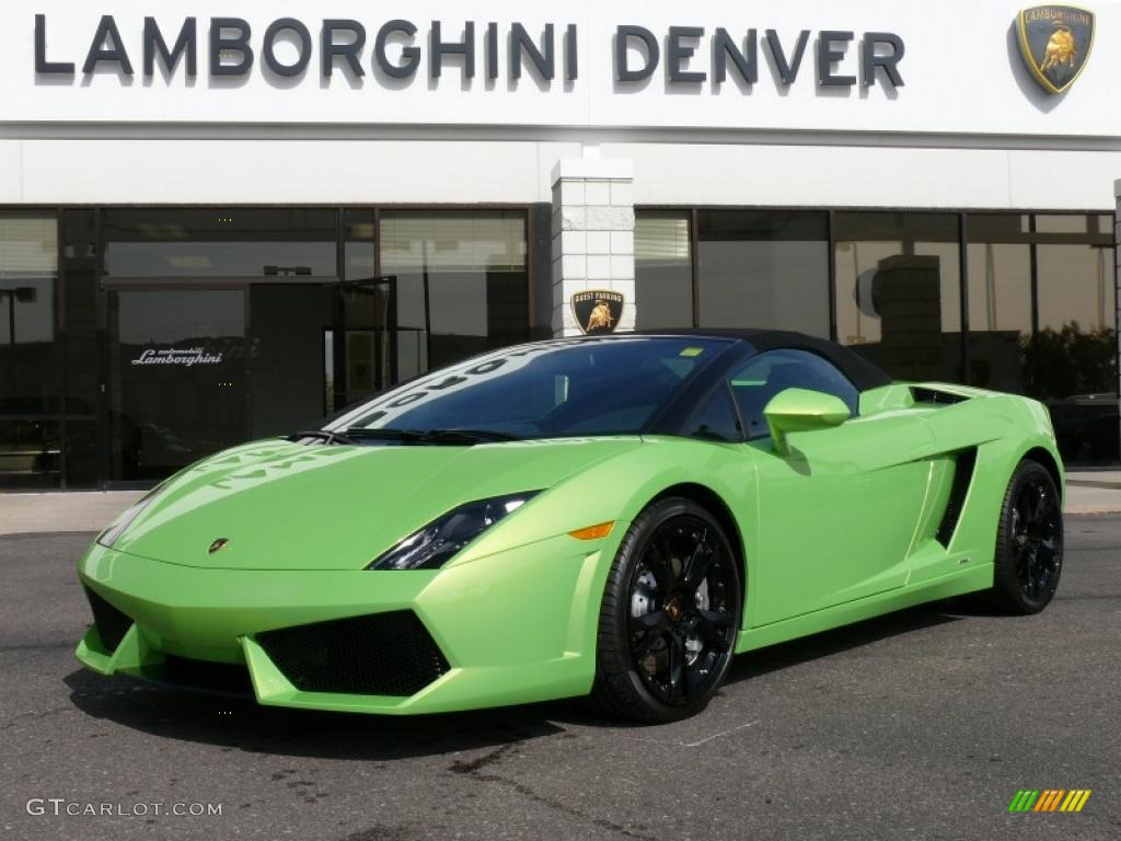 Verde Ithaca (Green) Lamborghini Gallardo