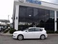 2009 Crystal White Pearl Mica Mazda MAZDA3 MAZDASPEED3 Grand Touring  photo #4