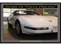 White 1991 Chevrolet Corvette Convertible