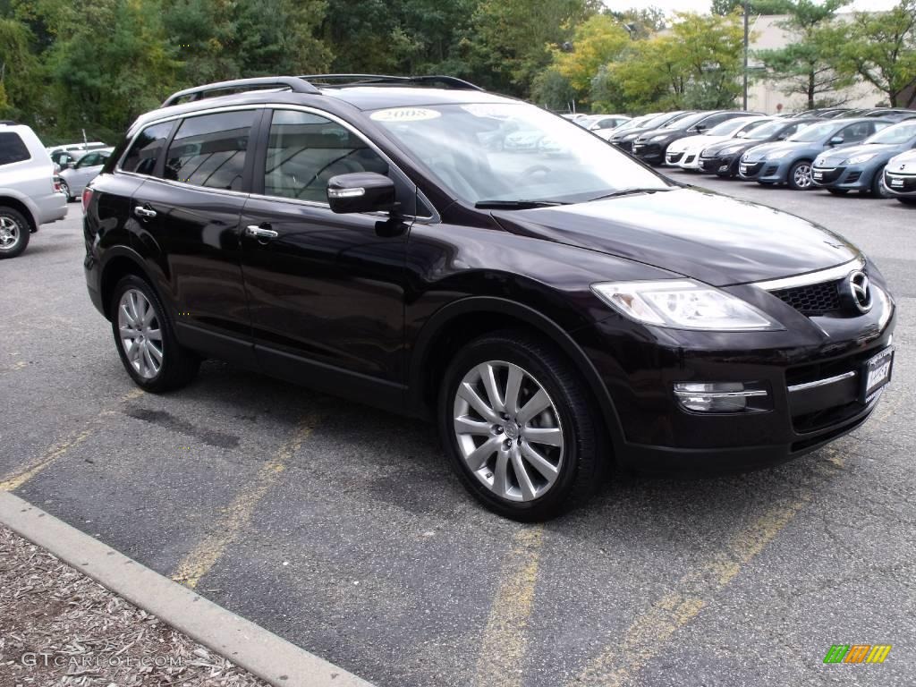 2008 CX-9 Grand Touring AWD - Black Cherry Mica / Sand photo #1