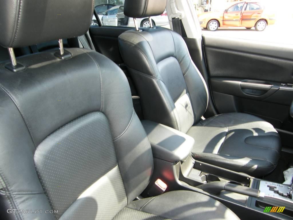 2007 MAZDA3 s Grand Touring Sedan - Galaxy Gray Mica / Black photo #27