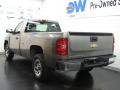 2007 Graystone Metallic Chevrolet Silverado 1500 LS Regular Cab  photo #3