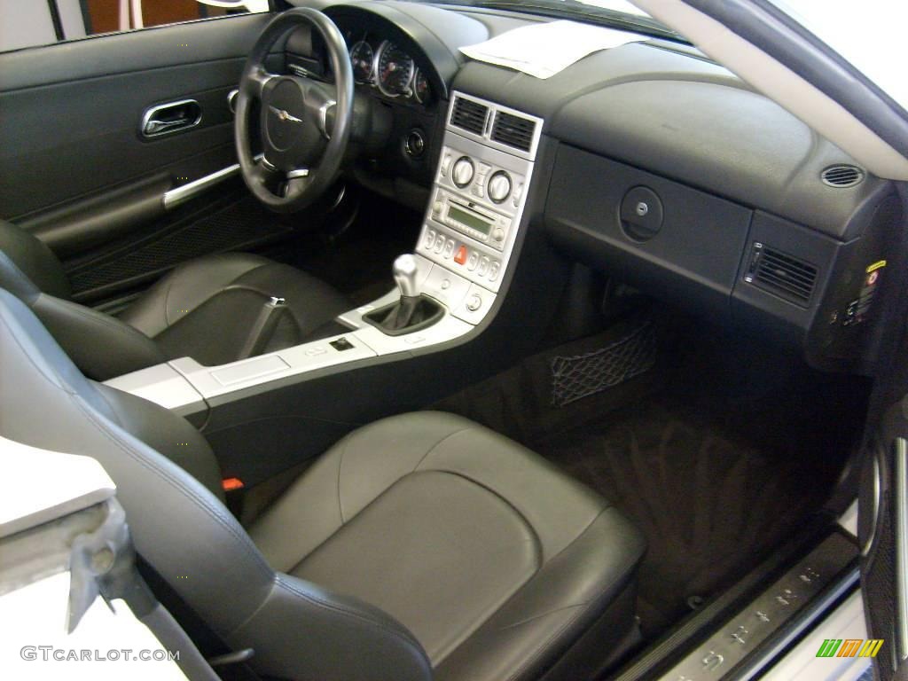 Dark Slate Grey Interior 2005 Chrysler Crossfire Limited Roadster Photo #19722550