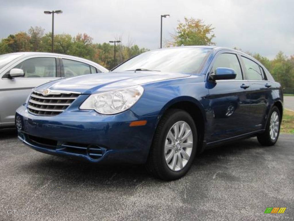 2010 Sebring Limited Sedan - Deep Water Blue Pearl / Dark Slate Gray photo #1