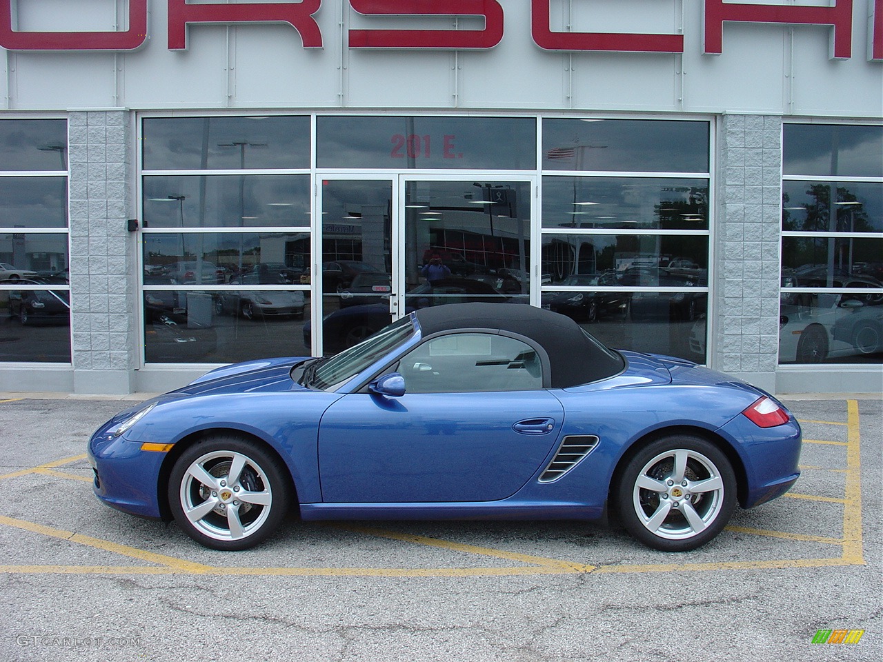 2008 Boxster  - Cobalt Blue Metallic / Black photo #8