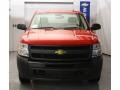 2009 Victory Red Chevrolet Silverado 1500 Regular Cab 4x4  photo #2