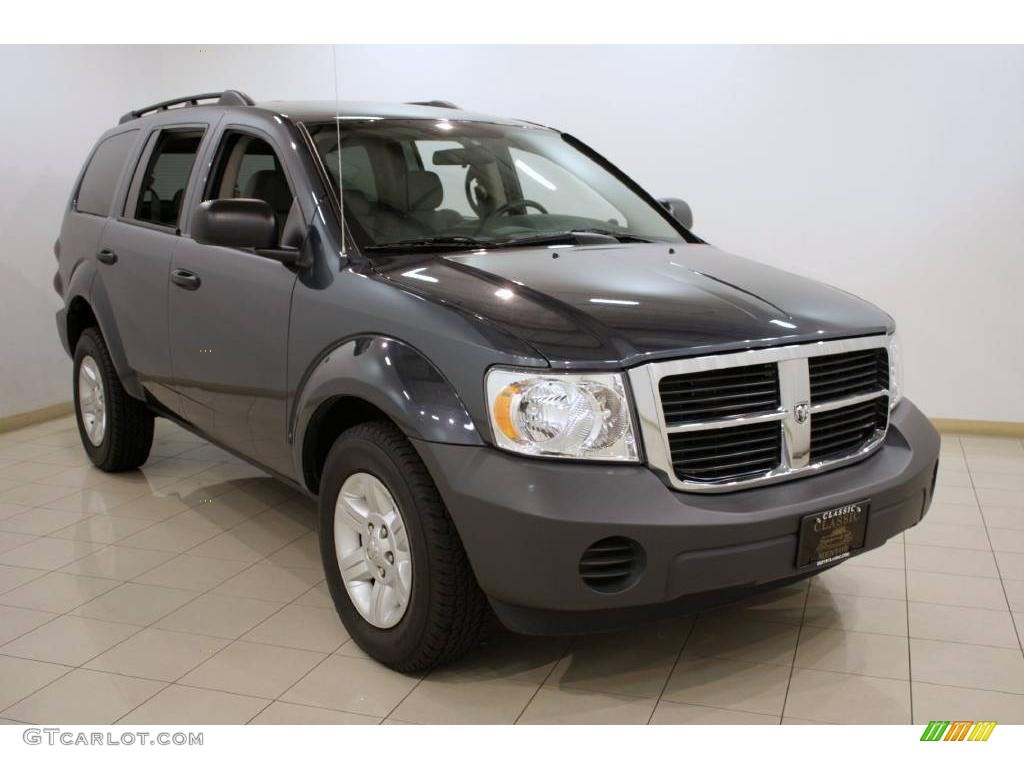 2008 Durango SXT 4x4 - Steel Blue Metallic / Dark/Light Slate Gray photo #1