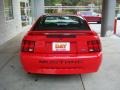 2000 Performance Red Ford Mustang V6 Coupe  photo #3