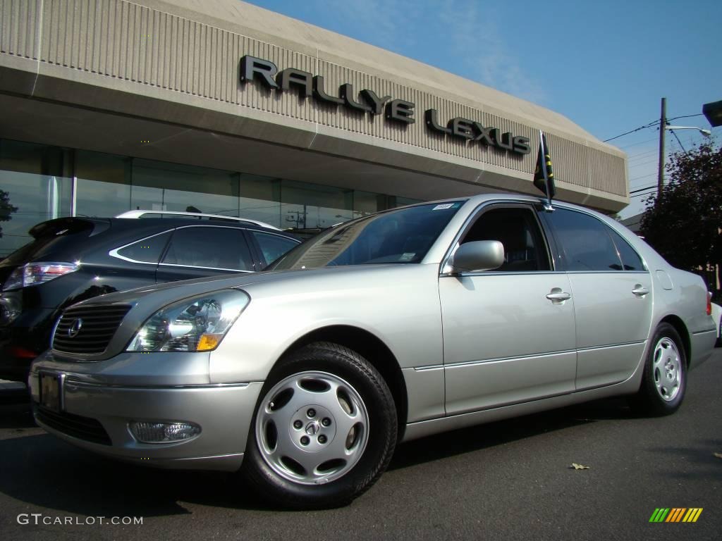 2001 LS 430 - Millenium Silver Metallic / Light Charcoal photo #1