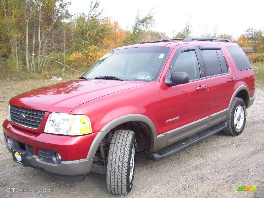 Toreador Red Metallic Ford Explorer