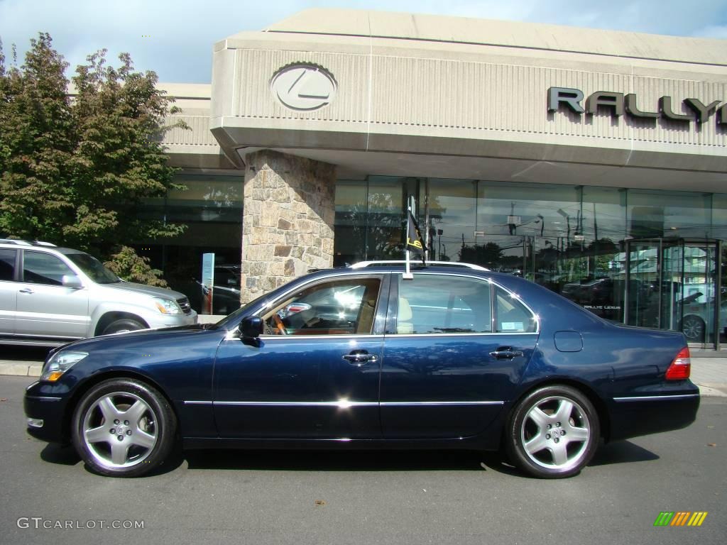 2006 LS 430 - Blue Onyx Pearl / Cashmere photo #3