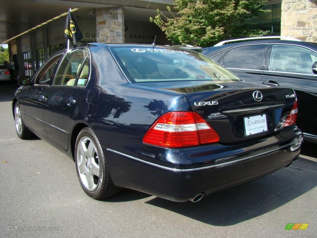 2006 LS 430 - Blue Onyx Pearl / Cashmere photo #4